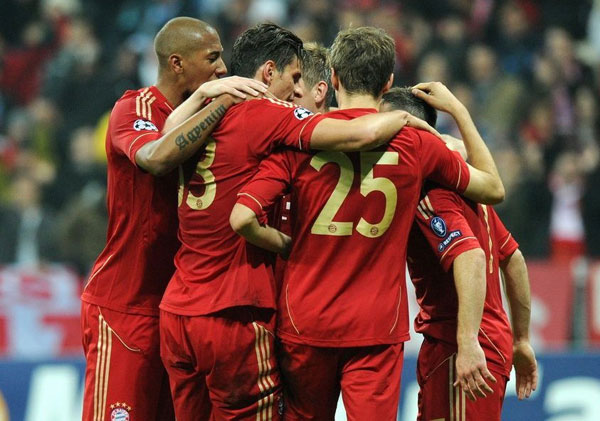 本赛季五大联赛场均积分前20：拜仁、巴萨、皇马、阿森纳前4